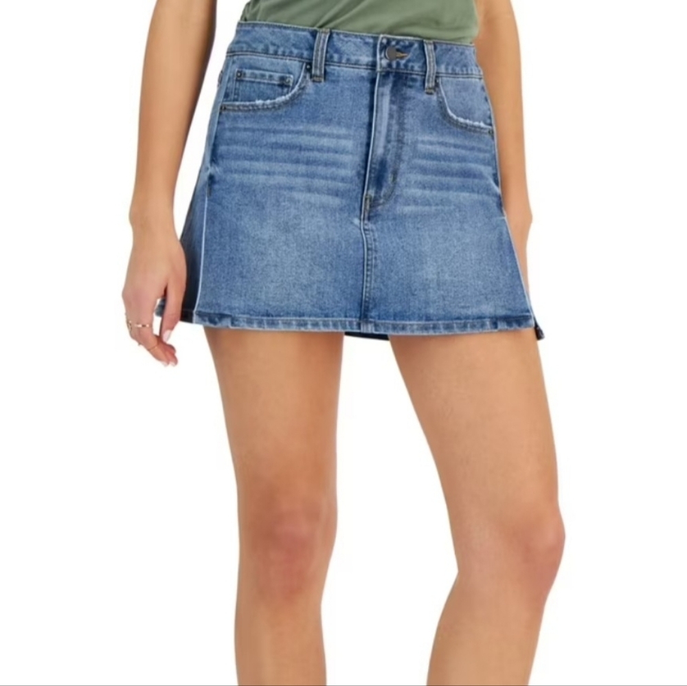 Tinseltown Denim Mini Skirt Size 13/31